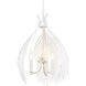 Cay 3 Light 14.38 inch Matte White Pendant Ceiling Light